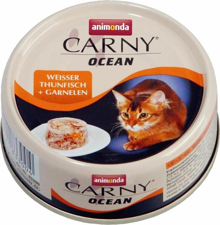 Actual product image animonda Carny Ocean Adult White Tuna + Shrimp (Adult, 1 pcs., 80 g)