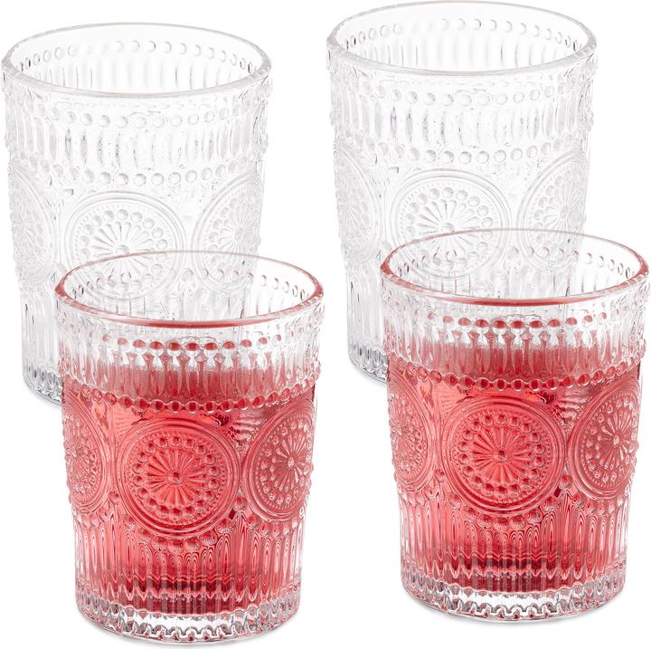 Actual product image Relaxdays 4x drinking glass (0.30 l, 1 x)