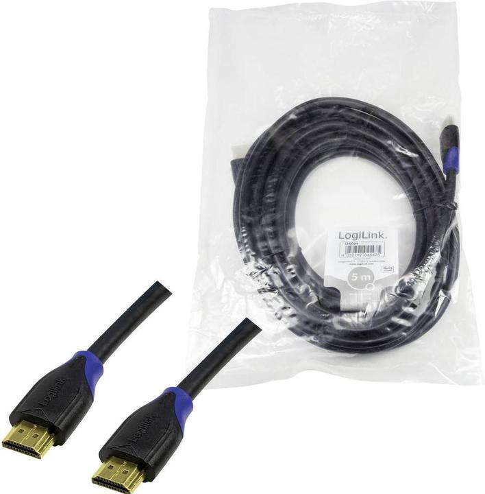 Actual product image LogiLink HDMI (Typ A) — HDMI (Typ A) (5 m, HDMI)