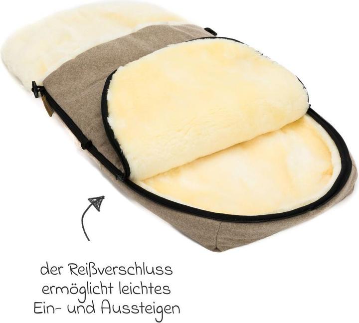 Produktbild Fillikid Fusssäcke für Kinderwagen & Buggys Lammwoll-Fusssack Makalu Wool für Buggy, Sport-