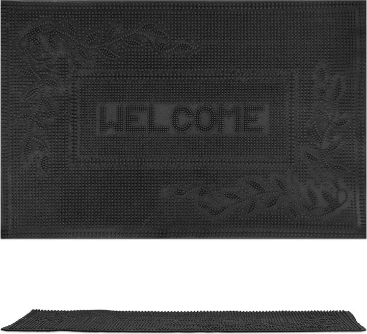 Produktbild Relaxdays Gummi-Fussmatte (60 x 40 x 0.5 cm)