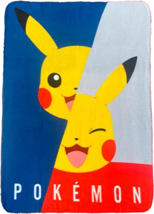 Pokémon Nintendo - - Plaid Polaire Pikachu 100 x 140cm (140 x 100 cm)