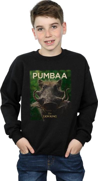Image du produit Disney - Sweat THE LION KING MOVIE PUMBAA POSTER - Garçon (152, 158)