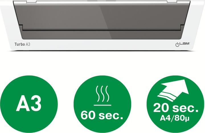 Image du produit Leitz iLam Touch 2 Turbo (250 µm, A3)