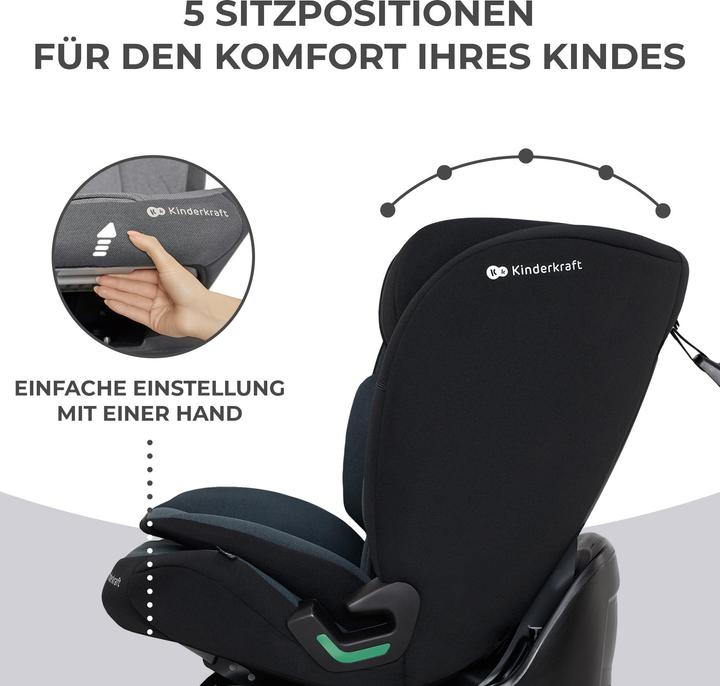 Produktbild KinderKraft Oneto3 (Kindersitzerhöhung, ECE R129/i-Size Norm)