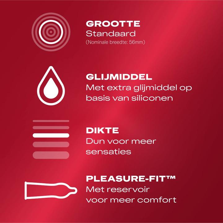 Image du produit Durex Thin Feel Extra Lube (40 pcs)