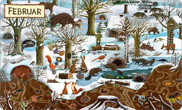 Produktbild Ein Jahr im Wald (Deutsch, Emilia Dziubak, 2023)