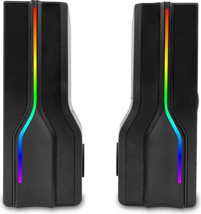 Immagine prodotto Media-Tech COBRA PRO ARAGOR 2.0 - Altoparlanti convertibili a 2 ingressi in linea e Bluetooth Dual-Game 2.0 (8 W, Canale 2.0)