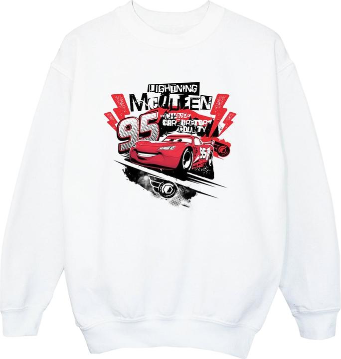 Produktbild Disney Cars Lightning McQueen Collage Sweatshirt Jungen (140, 146)