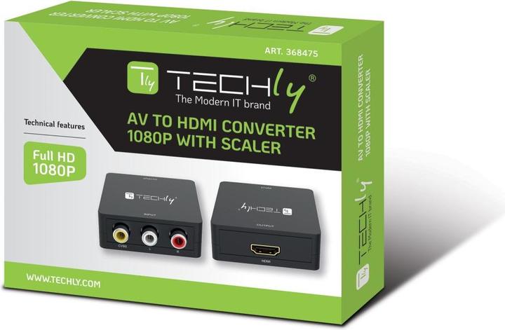 Immagine prodotto NoName Convertitore audio e video composito AV da 3x RCA a HDMI 1080p