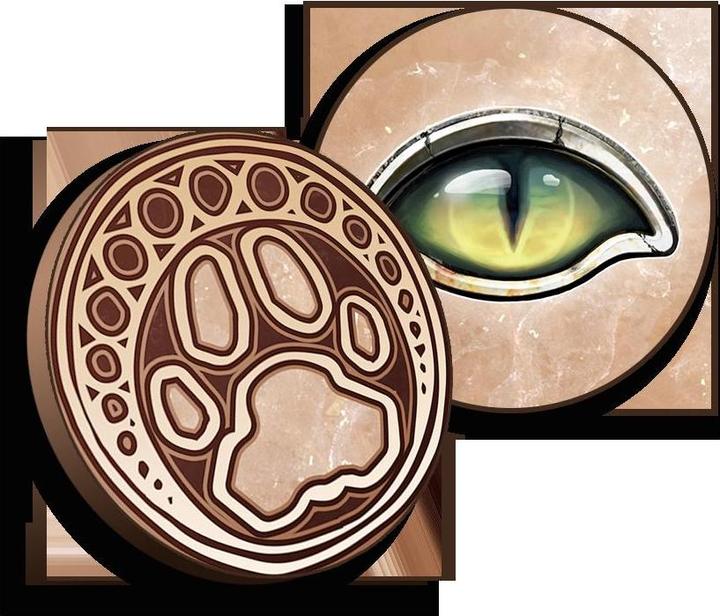Actual product image US27005 - The Black Cat - 20x Fate Points (DE edition) (German)