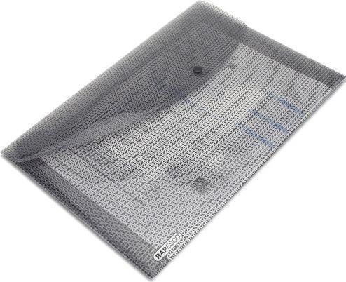 Image du produit Rapesco Porte-documents 1259 DIN A4 bouton-pression PP (polypropylène) 242 mm x 355 mm (A4, 5 x)