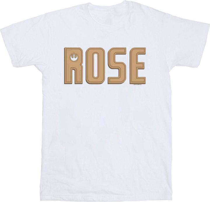 Produktbild Star Wars The Rise Of Skywalker Rose Text Logo TShirt (L)