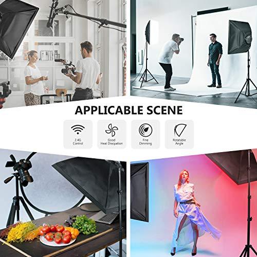 Image du produit Neewer Kit d'éclairage LED Softbox (2 packs) (Boîte à lumière)