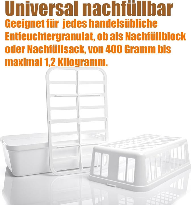 Image du produit BigDean Luftentfeuchter & Luftentfeuchtergranulat (50 m²)