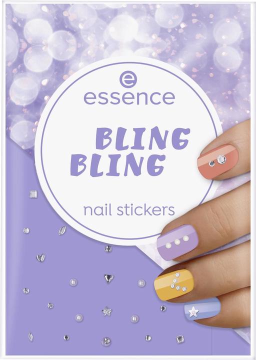 essence bling bling (Tampons pour les ongles, Argent)