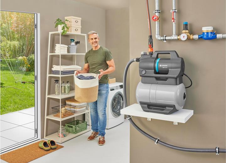 Produktbild Gardena Hauswasserwerk 3800 Silent CH E1 (Hauswasserpumpe)