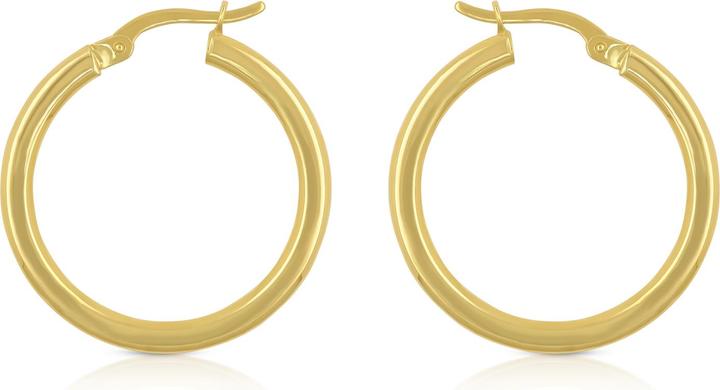 Muau Creolen (750/18K Gelbgold)