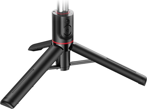 Actual product image Usams Selfie Stick Tripod czarny/black ZB25601 (US-ZB256)