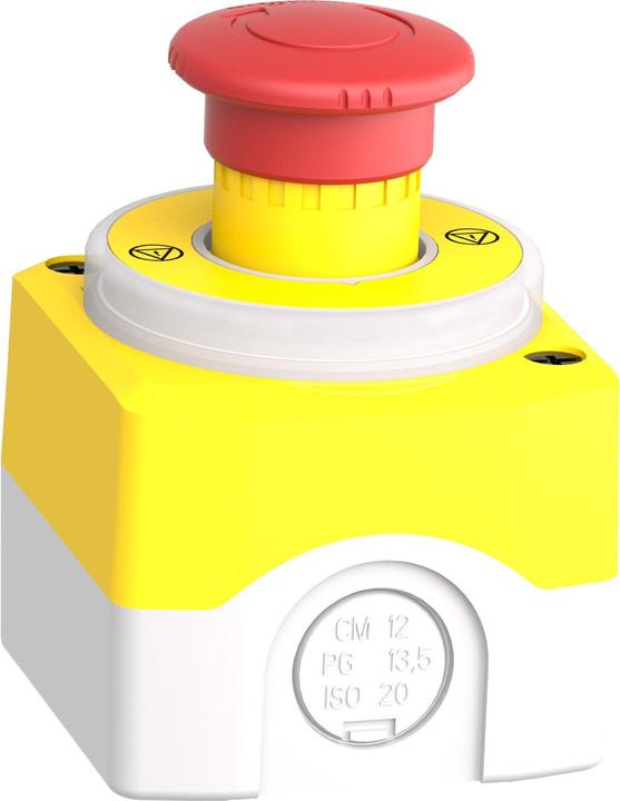 Image du produit Schneider Electric Arrêt d'urgence/arrêt d'urgence à éclairage dans le boîtier