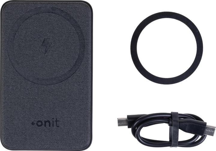Image du produit Onit Banque d'alimentation Inductive 10000 mAh, Type de batterie : Lithium polymère (10000 mAh, 20 W, 38.50 Wh)