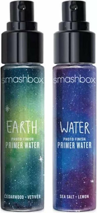 Smashbox Cosmic Celebration Photo Finish Primer Water Duo Earth & Water 30ml NIB