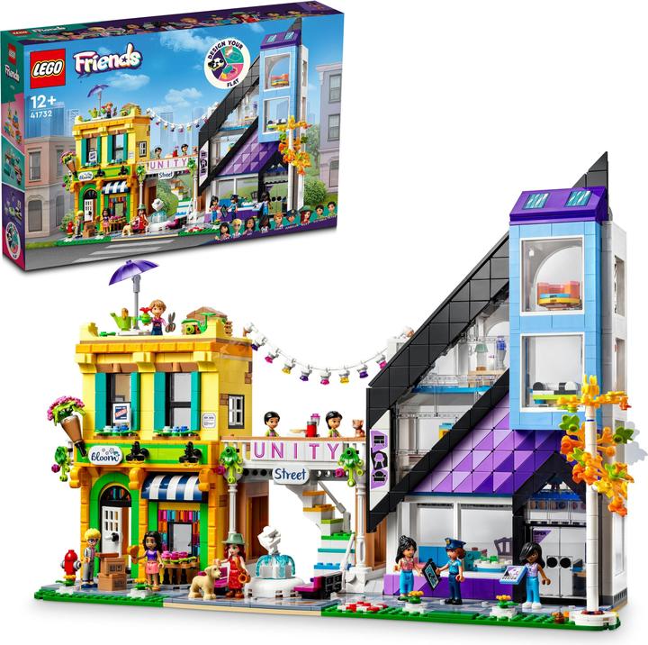Actual product image LEGO City centre (41732, LEGO Friends)