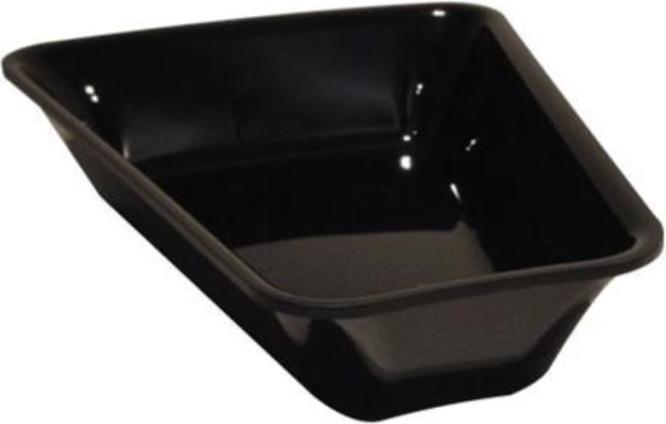 Actual product image Linum Salad bowl rounded 22.5deg 26.5x12.2x5cm black