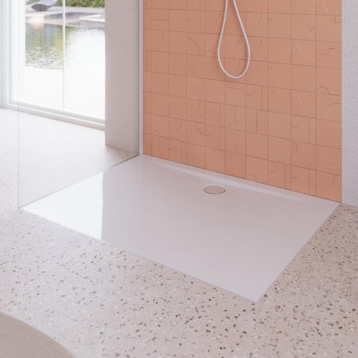 Actual product image Kaldewei Superplan Zero shower tile, 160x90cm, 36000001