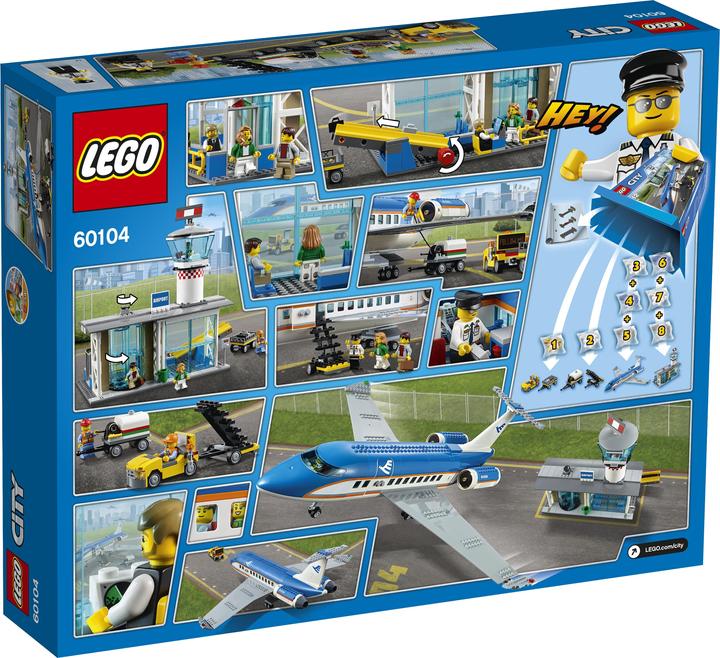 Actual product image LEGO City airport terminal hall (60104, LEGO City)