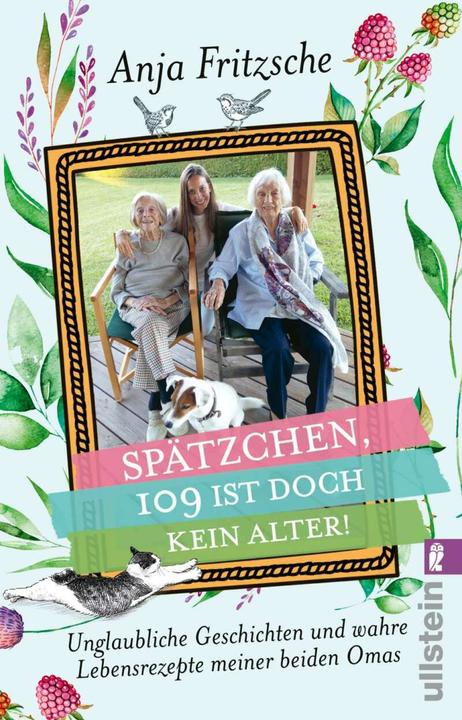 Actual product image »Spätzchen, 109 ist doch kein Alter« (German, Anja Flieda Fritzsche, 2022)