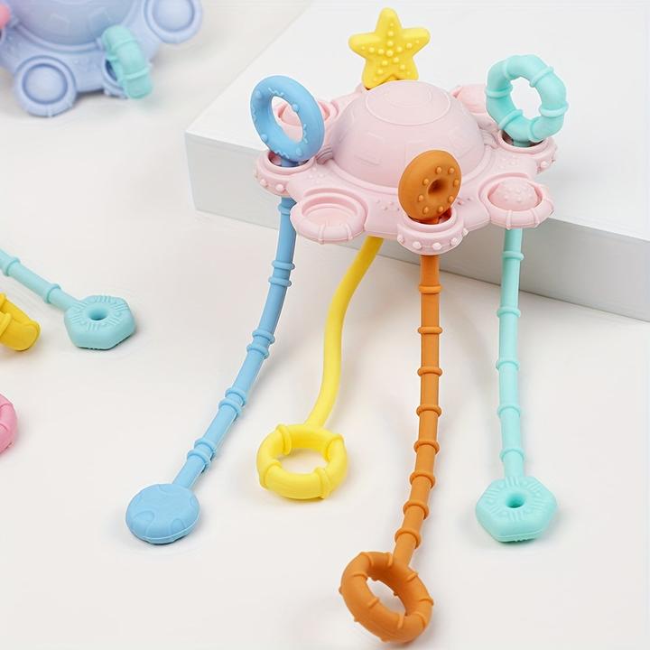 Image du produit Activity Board Jouets pour les 18 mois et plus - Jouet sensoriel pour bébé - Jouet d'activité à tirer en silicone