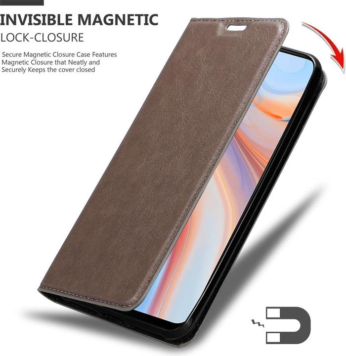 Productafbeelding Cadorabo Boek Onzichtbare Magneethoes (Oppo Reno 4Z 5G)