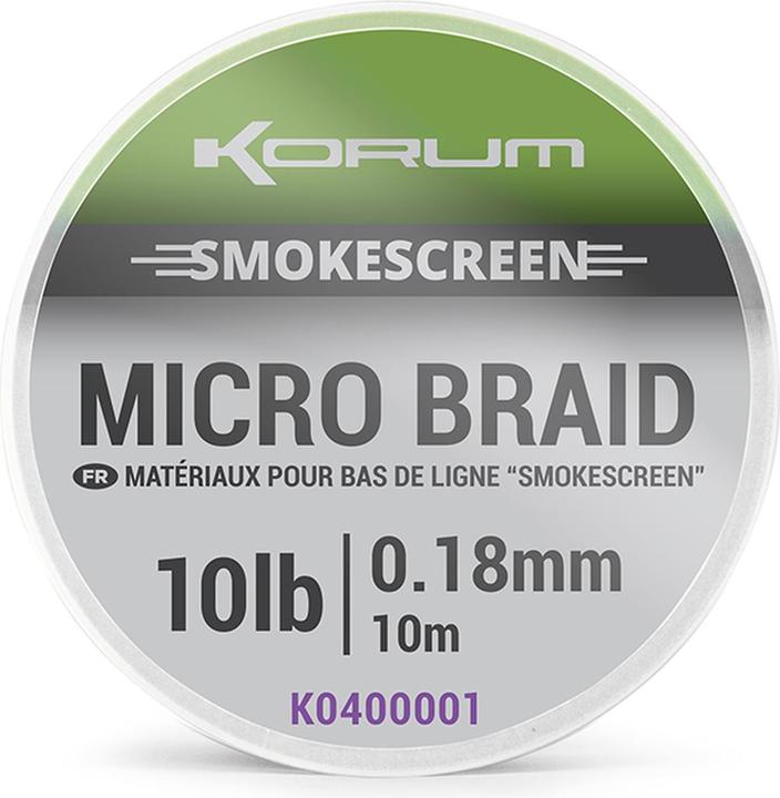 Immagine prodotto Korum collegamento smokescreen micro braid (4.54 kg)