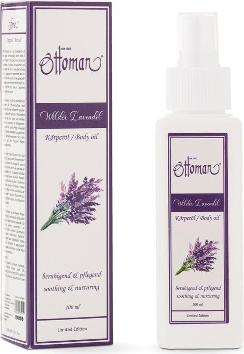 Produktbild Ottoman Lavendel Körperöl, 100ml, entspannendes Körperöl (Körperöl, 100 ml)