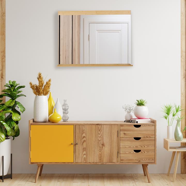 Actual product image Relaxdays Wall mirror (90 x 16.5 x 68.5 cm)