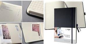 Actual product image Sigel Conceptum (A4, Checked, Hardcover)