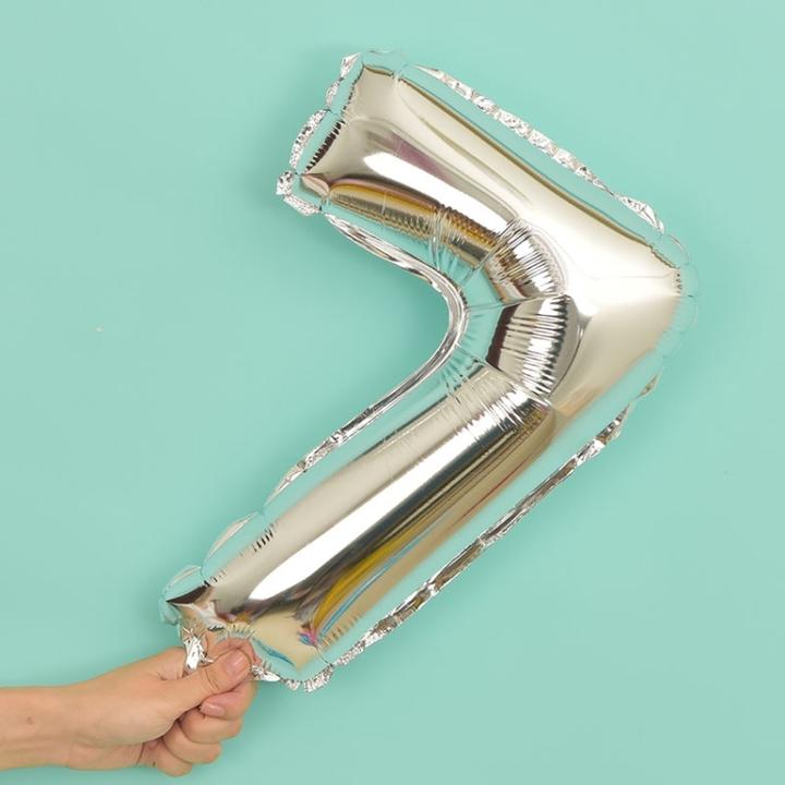 Image du produit Ueli Express Films pour ballons Chiffre 7 40cm Argent (1 x)
