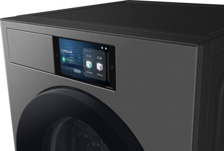 Actual product image Samsung Washing machine WF9000 WF90F09C4SU2 7" display, A, 9kg, AI Ecobubble (9 kg, Left)