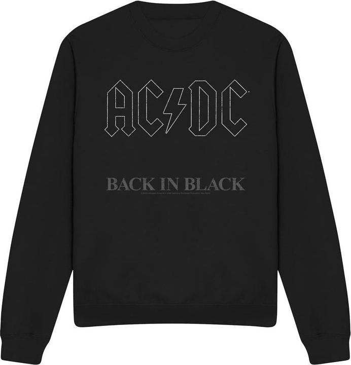 Immagine prodotto AC/DC Back In Black Felpa Adulto Unisex (L)