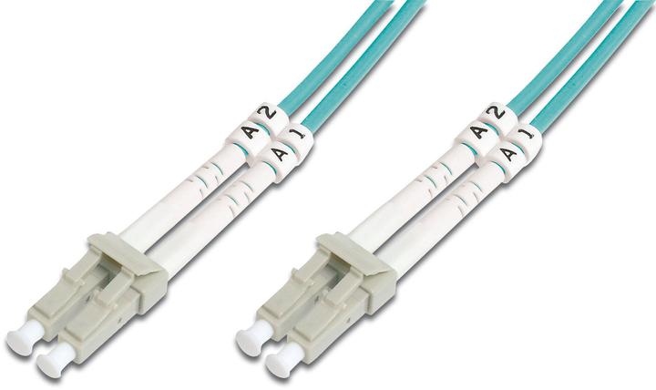 Produktbild Digitus LWL Patchk., LC/LC MM 15m, OM3 (S/UTP, CAT8.2, 15 m)
