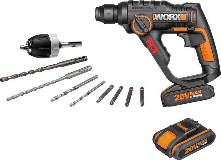 Produktbild Worx Bohrhammer (Akkubetrieb)