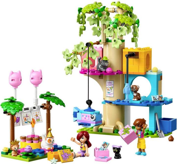 Produktbild LEGO FRIENDS Katzengeburtstagsparty & Baumhaus (42666, LEGO Friends)