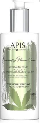 Apis Natural Cosmetics Apis - Cannabis Home Care Natural Tonic Soothing On A Base Of Hemp Hydrolat 300Ml (Tonic, 300 ml)
