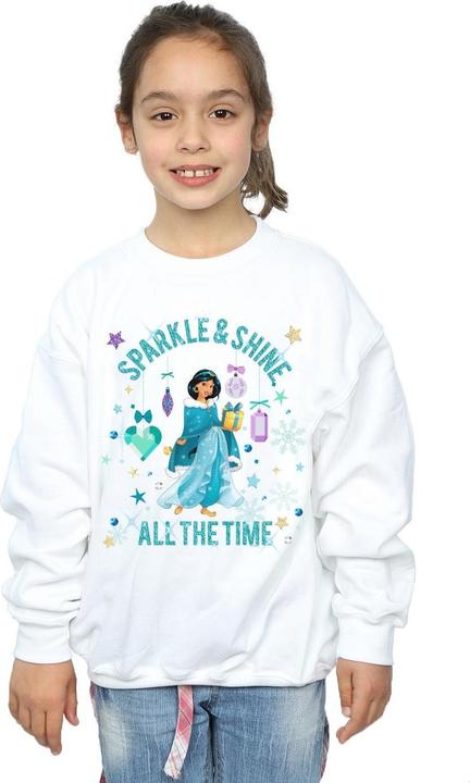 Immagine prodotto Disney Princess Jasmine Sparkle And Shine Felpa Ragazze (140, 146)