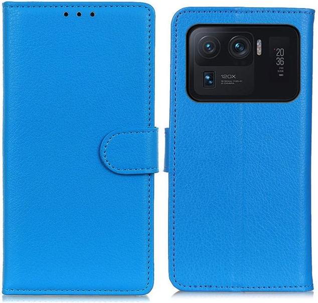 Actual product image MU Classic Litchi Leather Bookcover Series (Xiaomi Mi 11 Ultra)