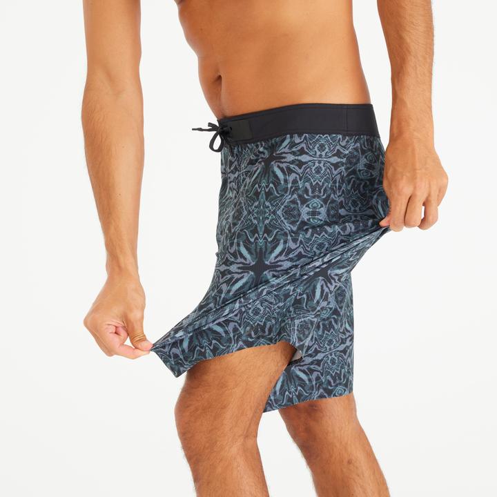Image du produit Olaian Boardshort surf 900 Long 19" Homme - FB Itzblack Noir (46)