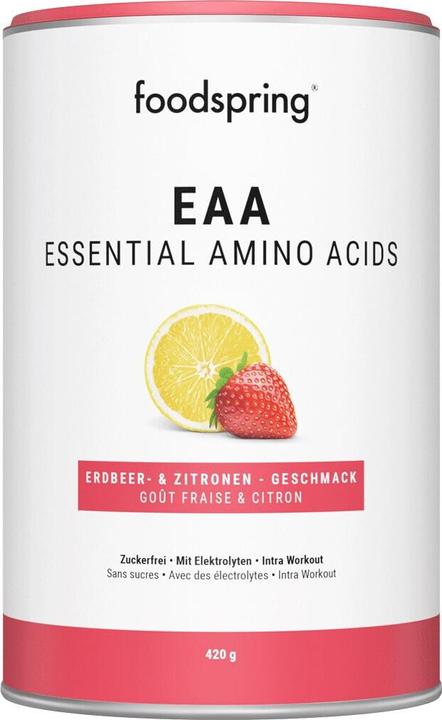 Foodspring EAA Essential (Fragola, Limone, 1 pz., 420 g)