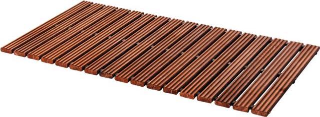 Image du produit Plancher de sécurité en bois imprégné avec 1×chanfrein et profil d'arrêt double côté largeLargeur 10