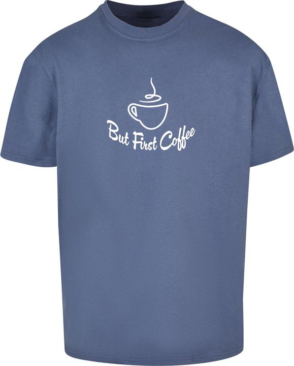 Produktbild Merchcode But First Coffee Heavy Oversized Tee - 117871 (5XL)